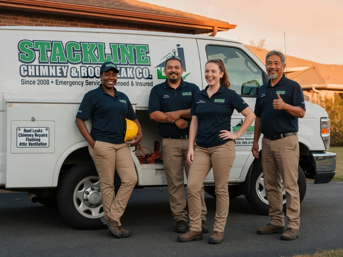 Chimney flashing repair company in Houghton, NY